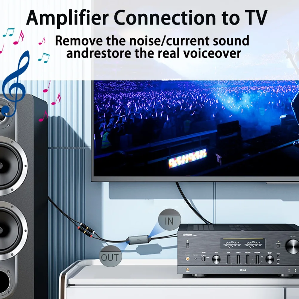 Av100c для rca аудио изолятор фильтр общего заземления 3 - Фотография_6