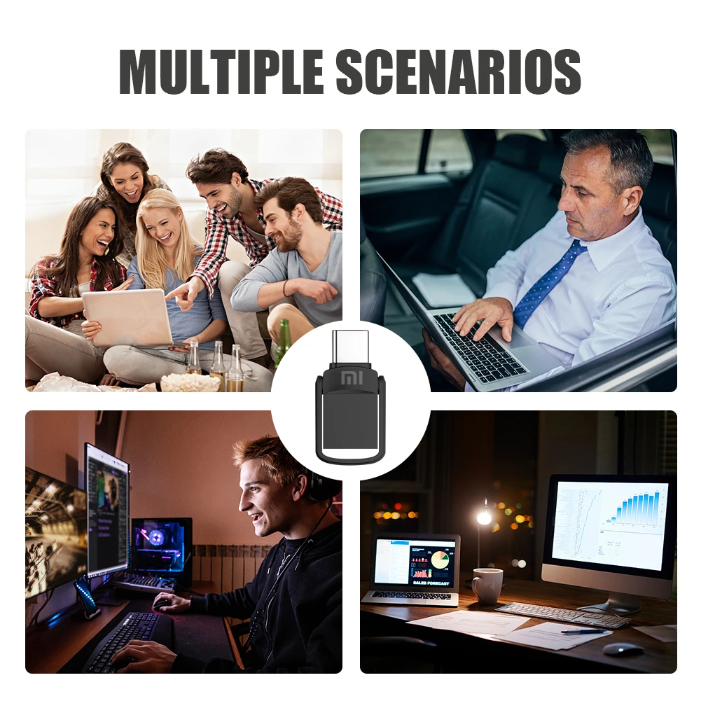 Xiaomi 2 тб usb-накопитель lightning interface 2 в 1 usb3 - Фотография_6