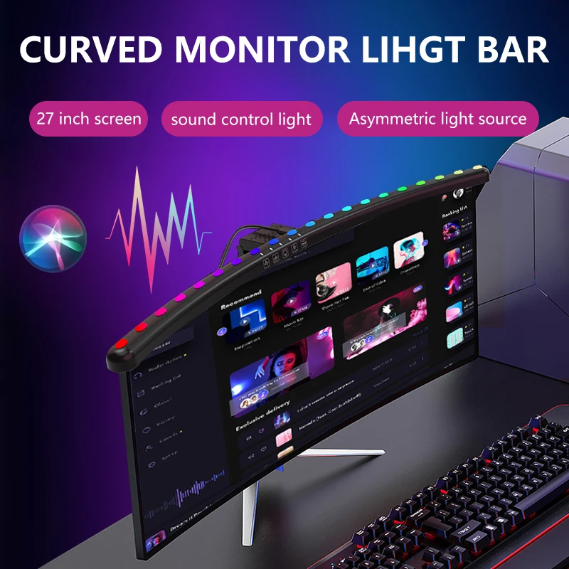 60 см rgb светодиодный монитор для компьютера - Фотография_2