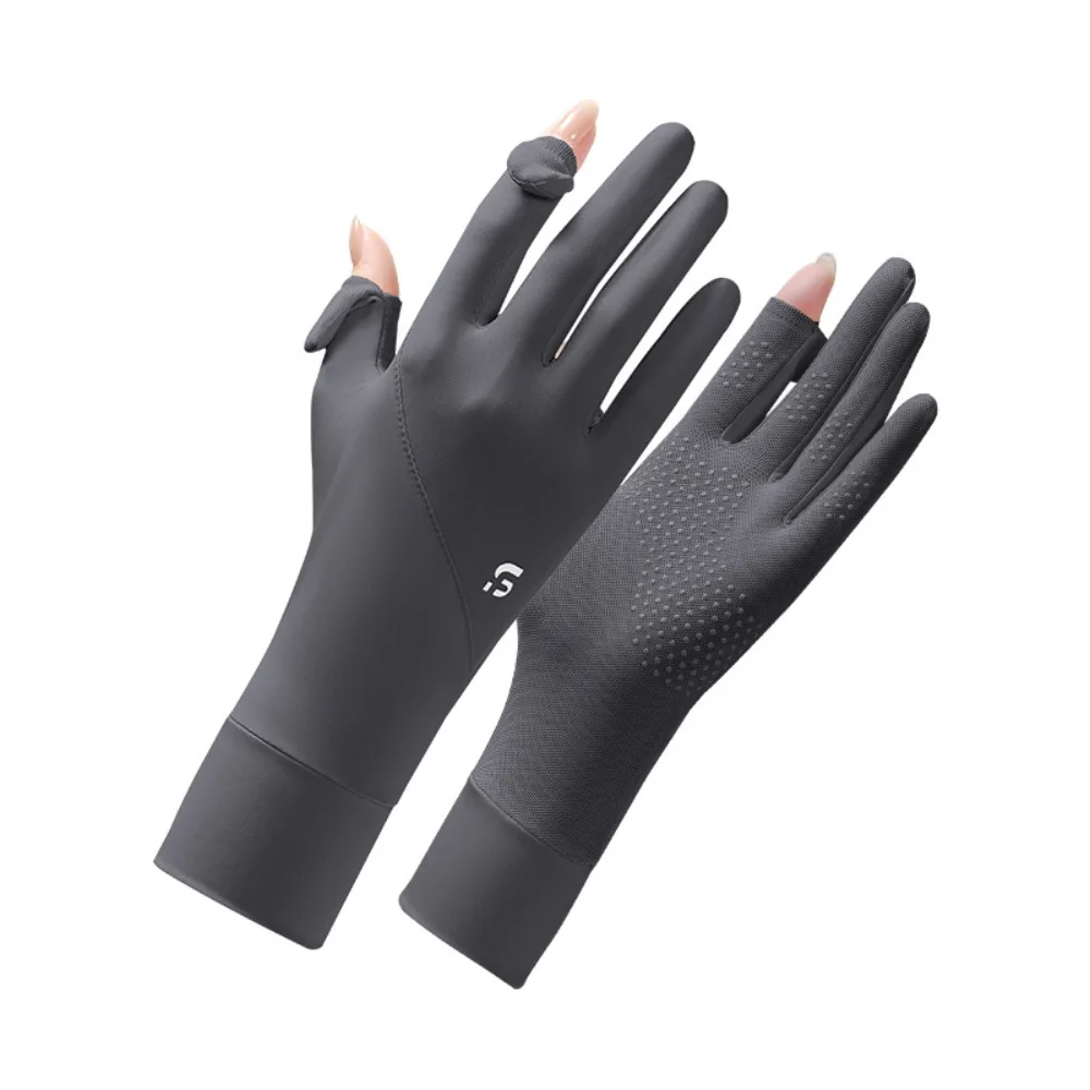 Женские солнцезащитные перчатки из ледяного шелка