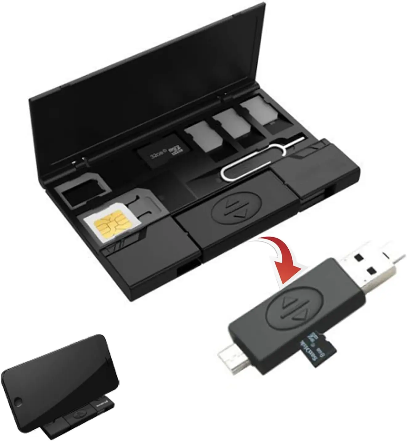 Usb-считыватель флэш-карт памяти