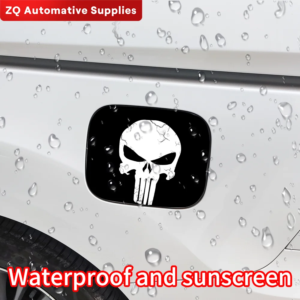 Чехол для крышки автомобильного топливного бака с ужасным карателем - Фотография_4