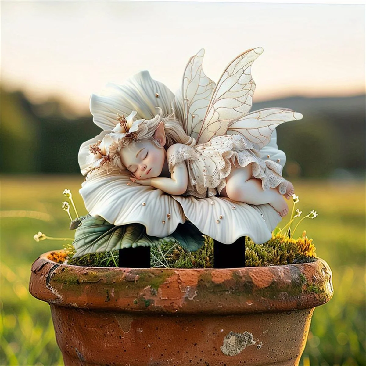 A71p белый лотос сказочный садовый - Фотография_4