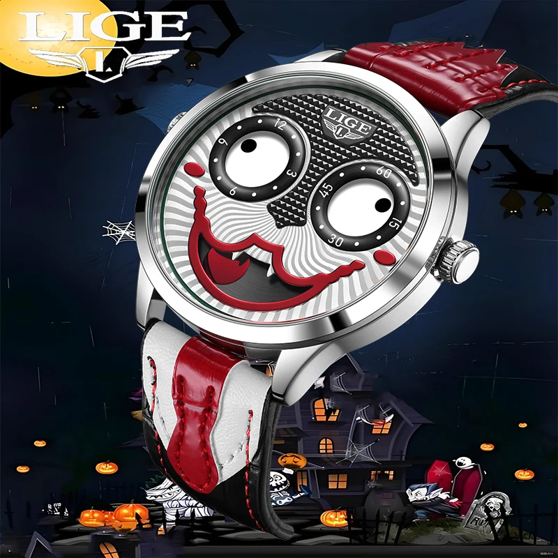 Lige креативные мужские часы для мужчин