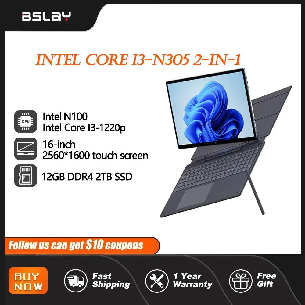 Планшеты intel core i3-1220p n100 2 в 1