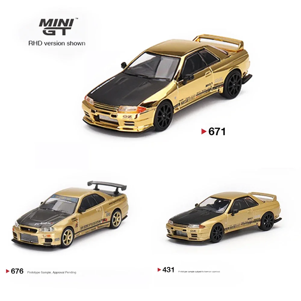 Minigt 1:64 gtr r32 vr23 r34 nissan - Фотография_2
