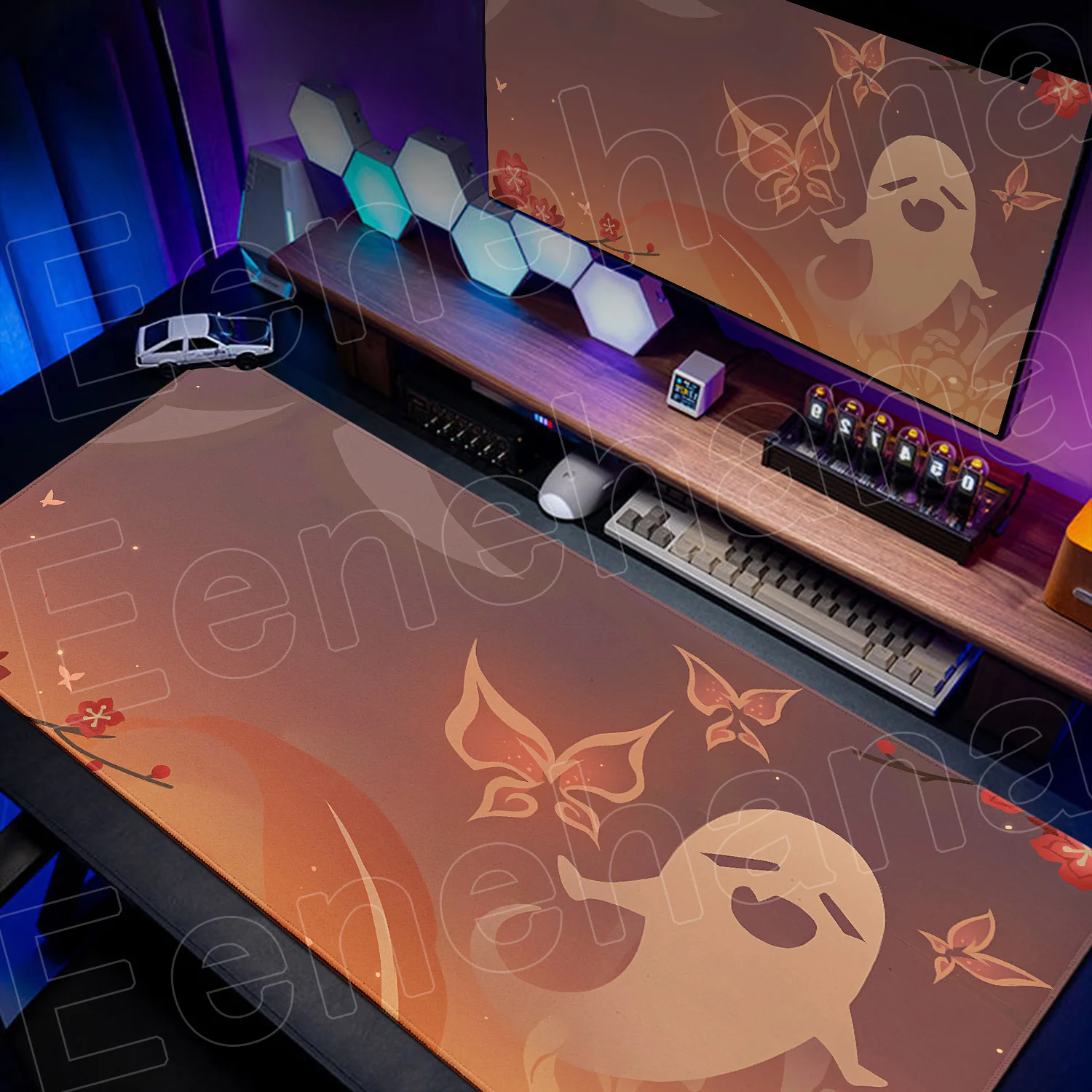 Коврик для игровой мыши genshin impact hu tao 1200x600 мм xxxl