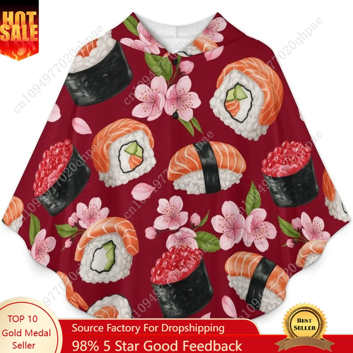 Уютный фланелевой свитер-одеяло