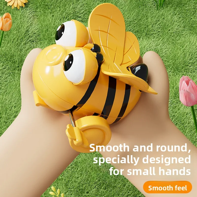 Детская игрушка-пчелка с заводным механизмом - Фотография_4
