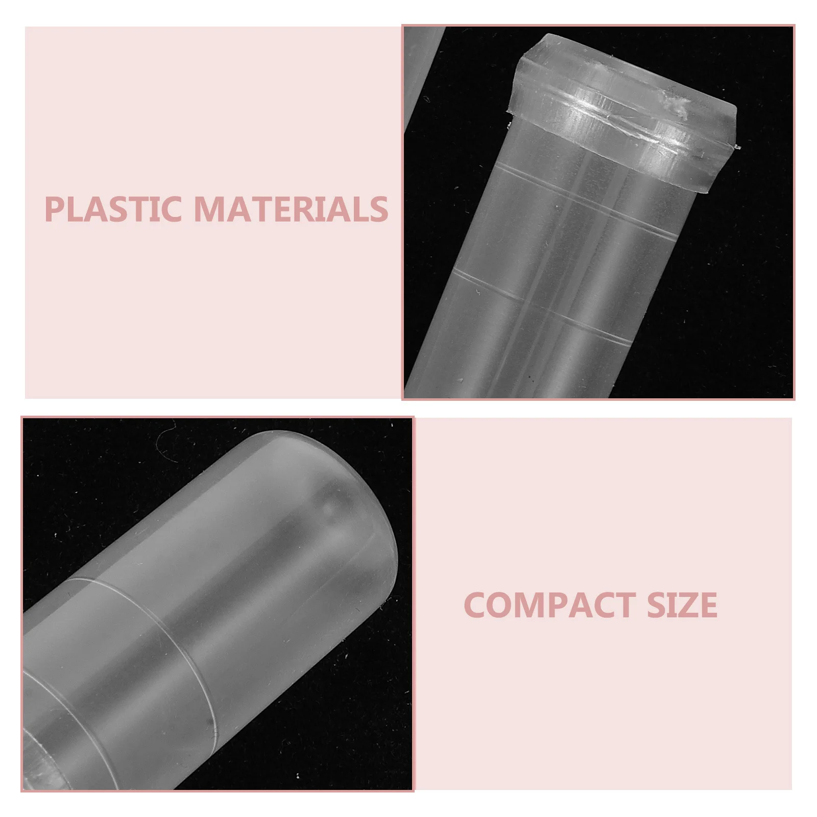 Прозрачные пластиковые трубки с цветочным рисунком - Фотография_3