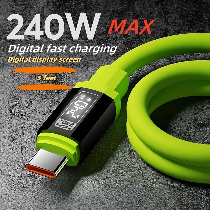 Кабель usb type-c для быстрой зарядки
