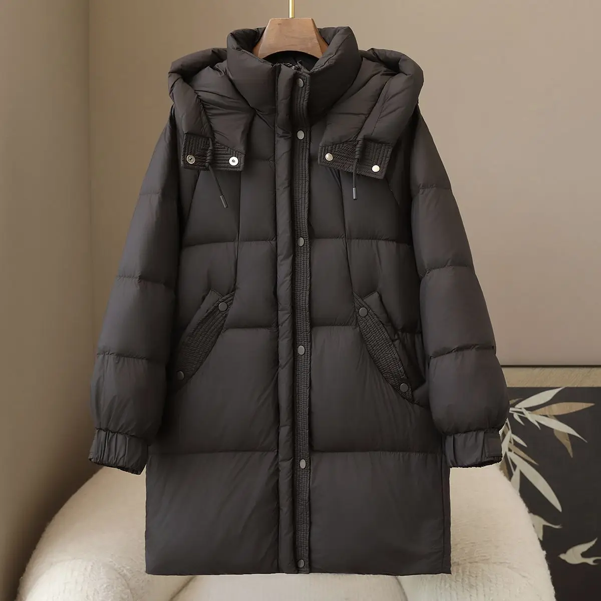 Высококачественная куртка на 90% белом утином пуху - Фотография_3