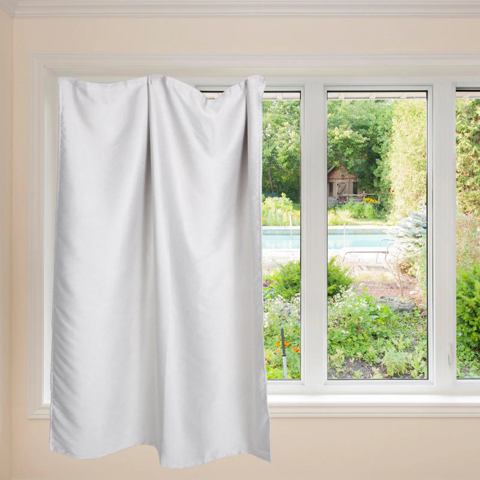 Самоклеящаяся светоблокирующаяся оконная драпировка - Фотография_4