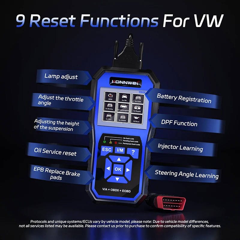 Konnwei kw450 obd2 сканер для диагностики - Фотография_2