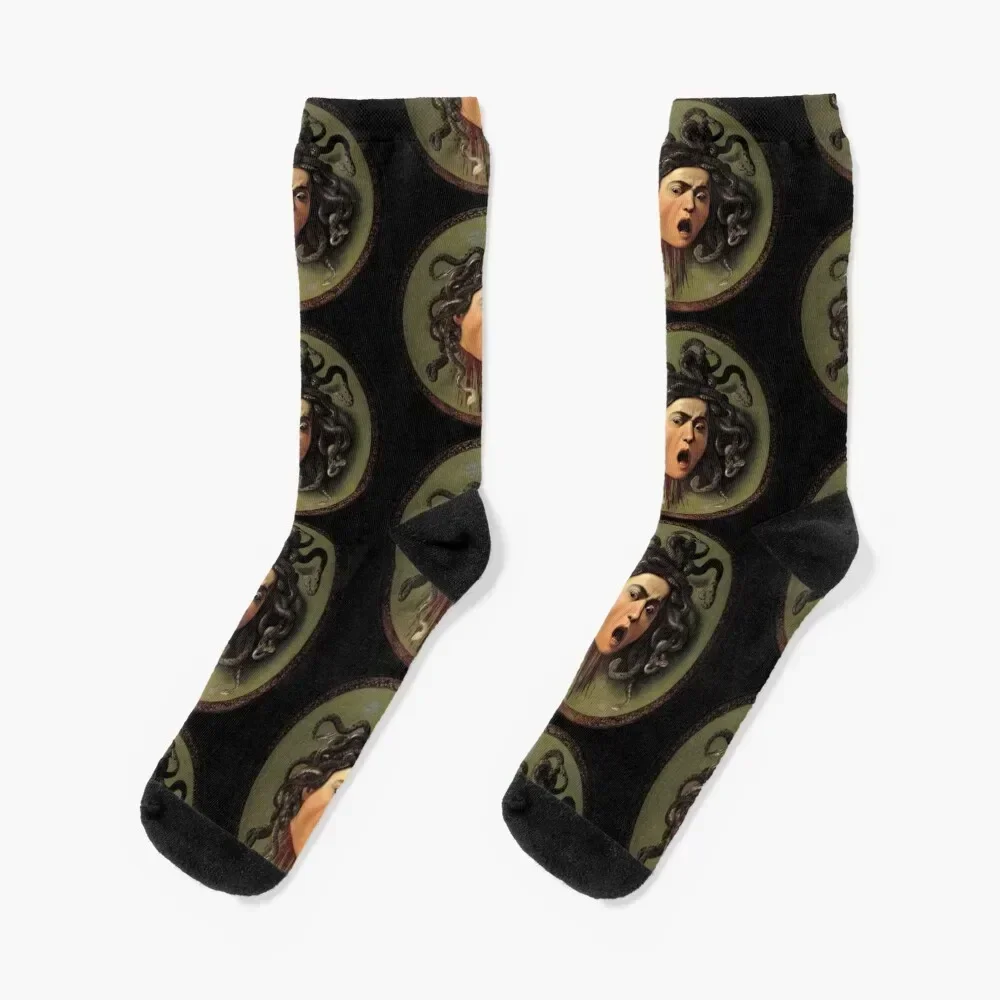 Medusa (caravaggio) socks shoes