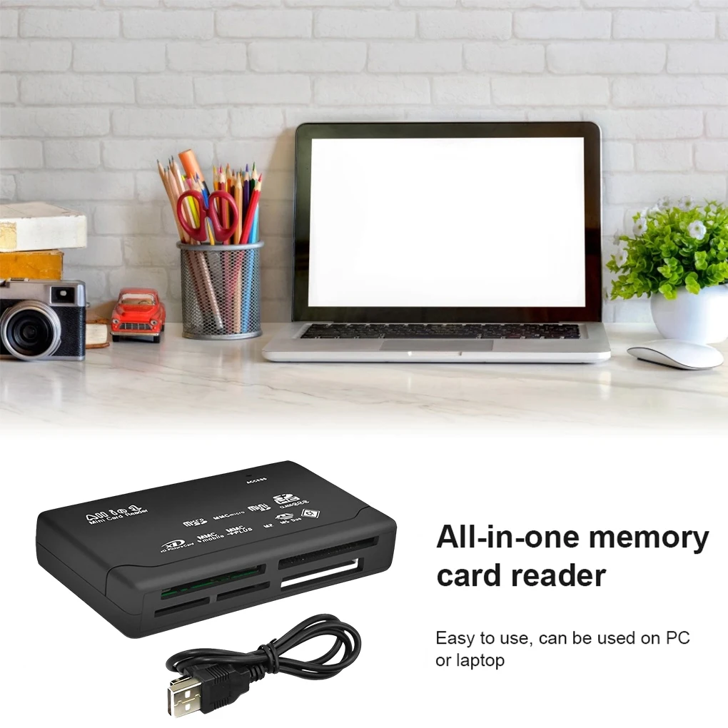 Устройство для чтения карт памяти универсальное для usb 2 - Фотография_6