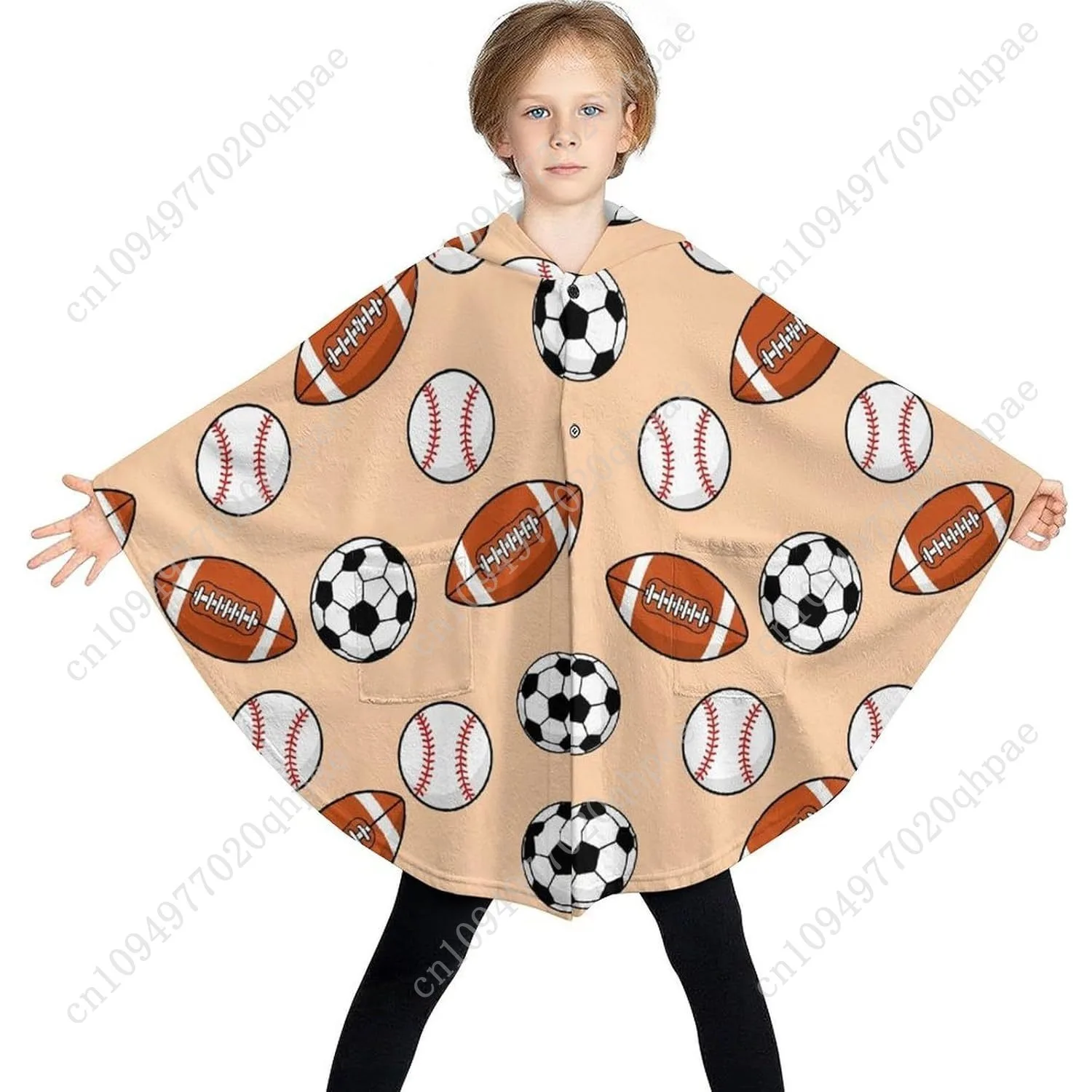 Уютный фланелевой свитер-одеяло - Фотография_3