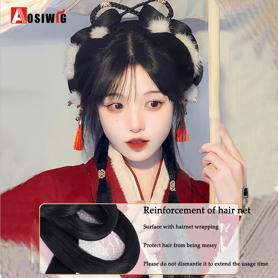 Синтетический клипса для волос hanfu bb - Фотография_4