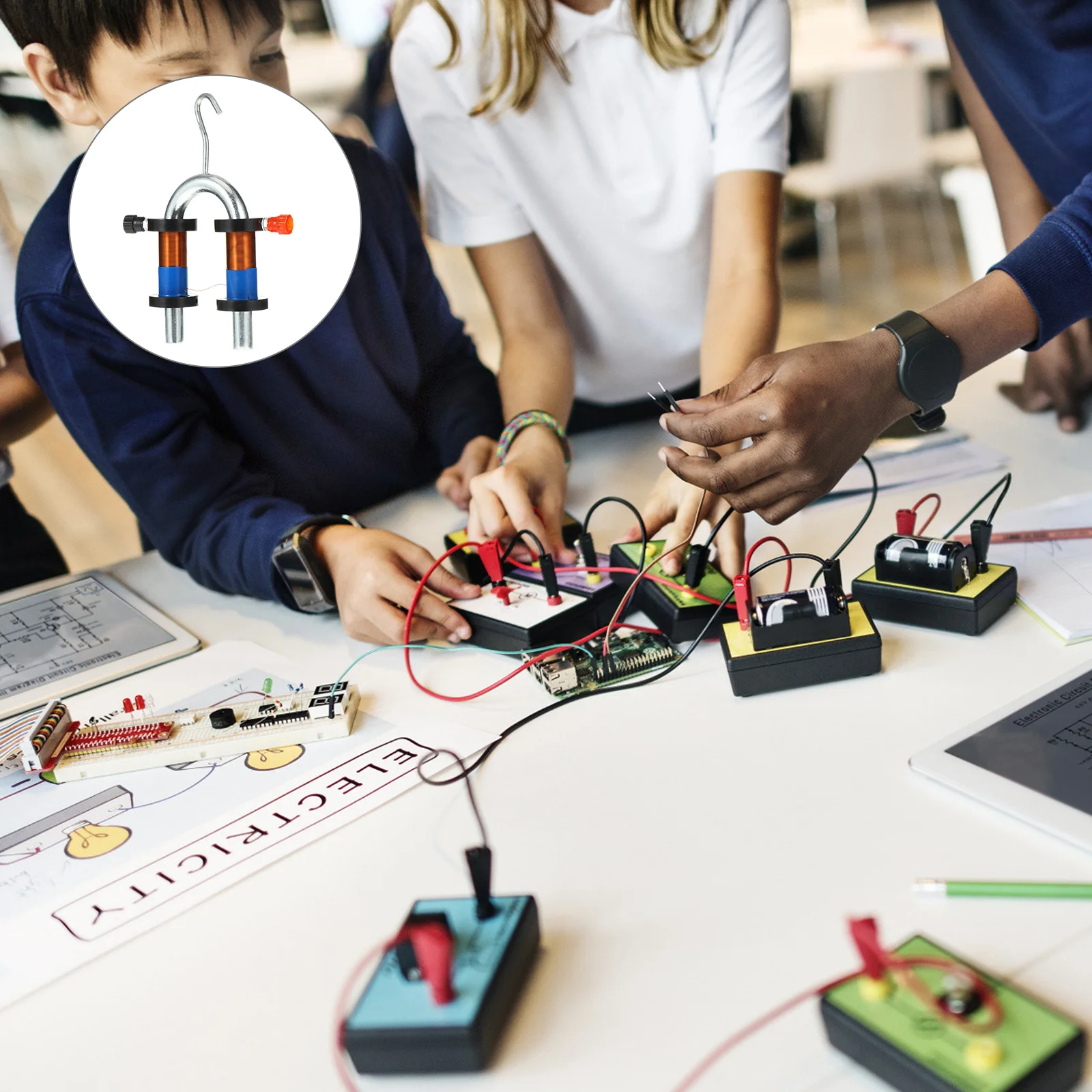 1 комплект, электромагнит в форме подковы