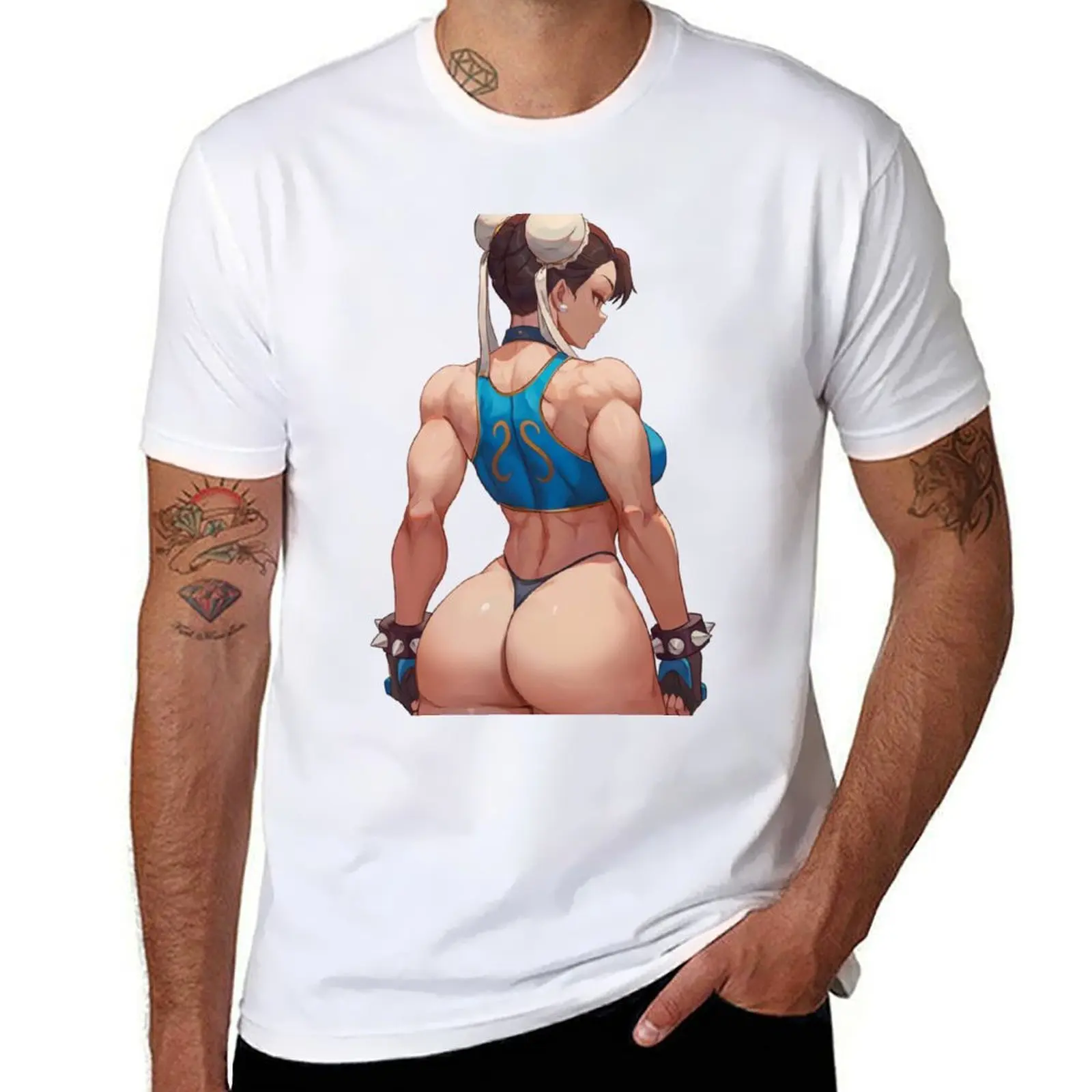 Футболка chun-li in thong