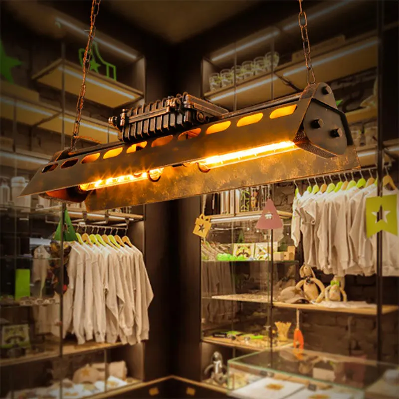 Люстра в индустриальном стиле - Фотография_3