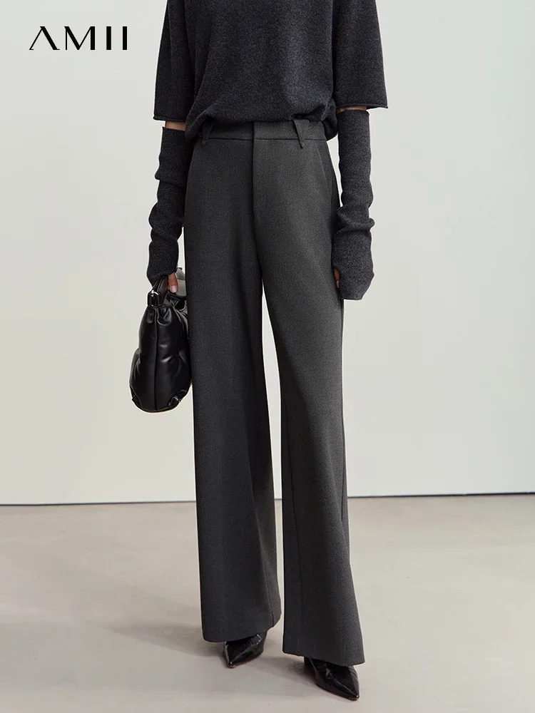 Amii минималистичные зимние брюки 2024