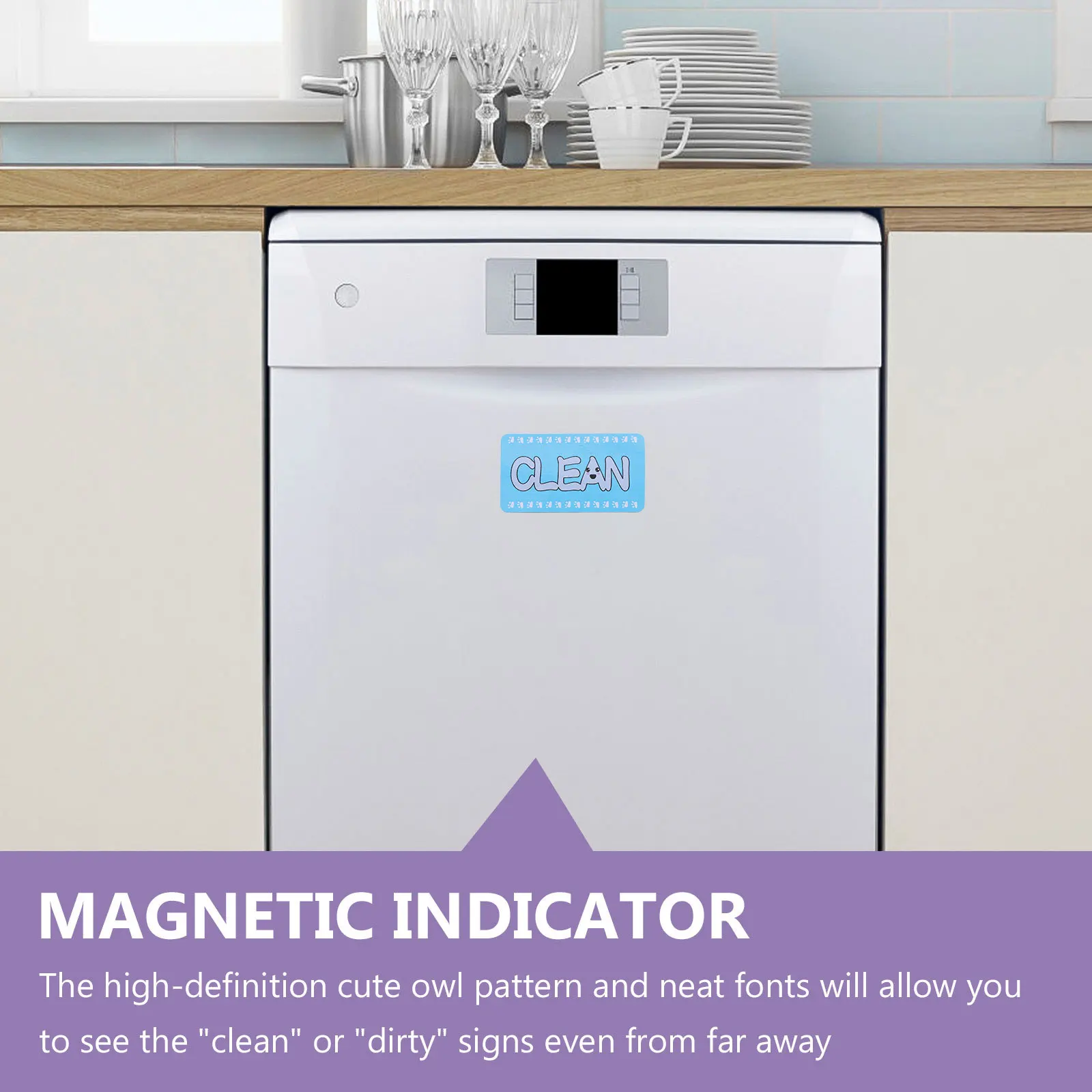 Магнитная наклейка для посудомоечной машины - Фотография_2