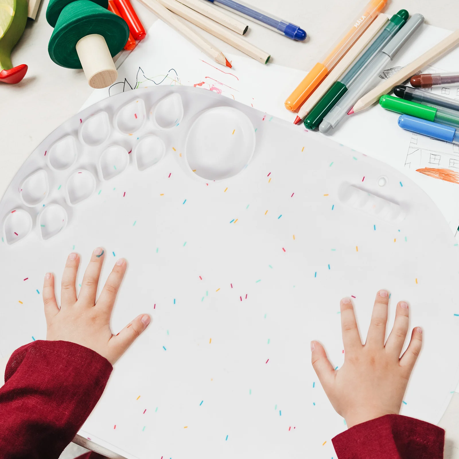 Силиконовый коврик для рукоделия для рисования - Фотография_6