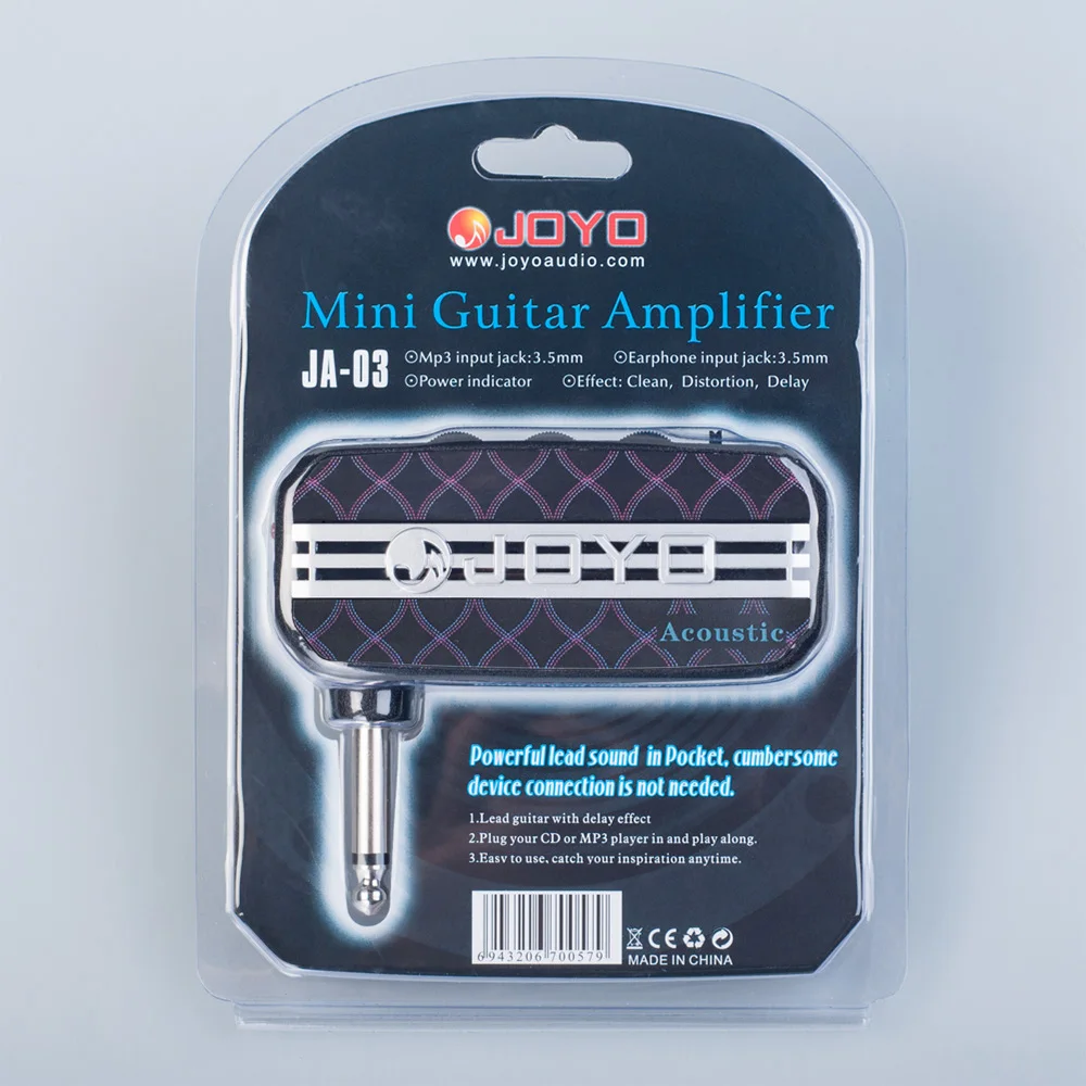 Joyo ja-03 портативный усилитель для бас-гитары - Фотография_6