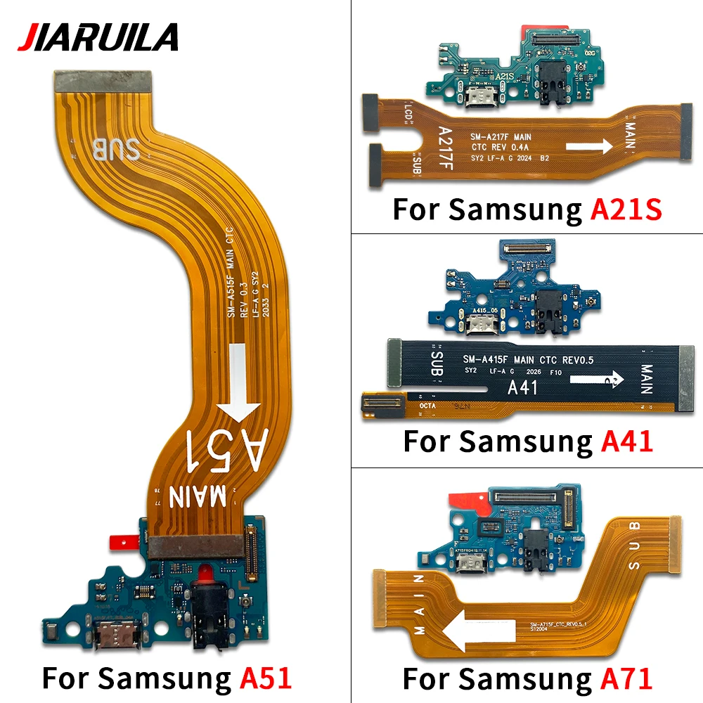 Для samsung a21s a31 a41 a51 a70 a71 usb-порт для зарядки