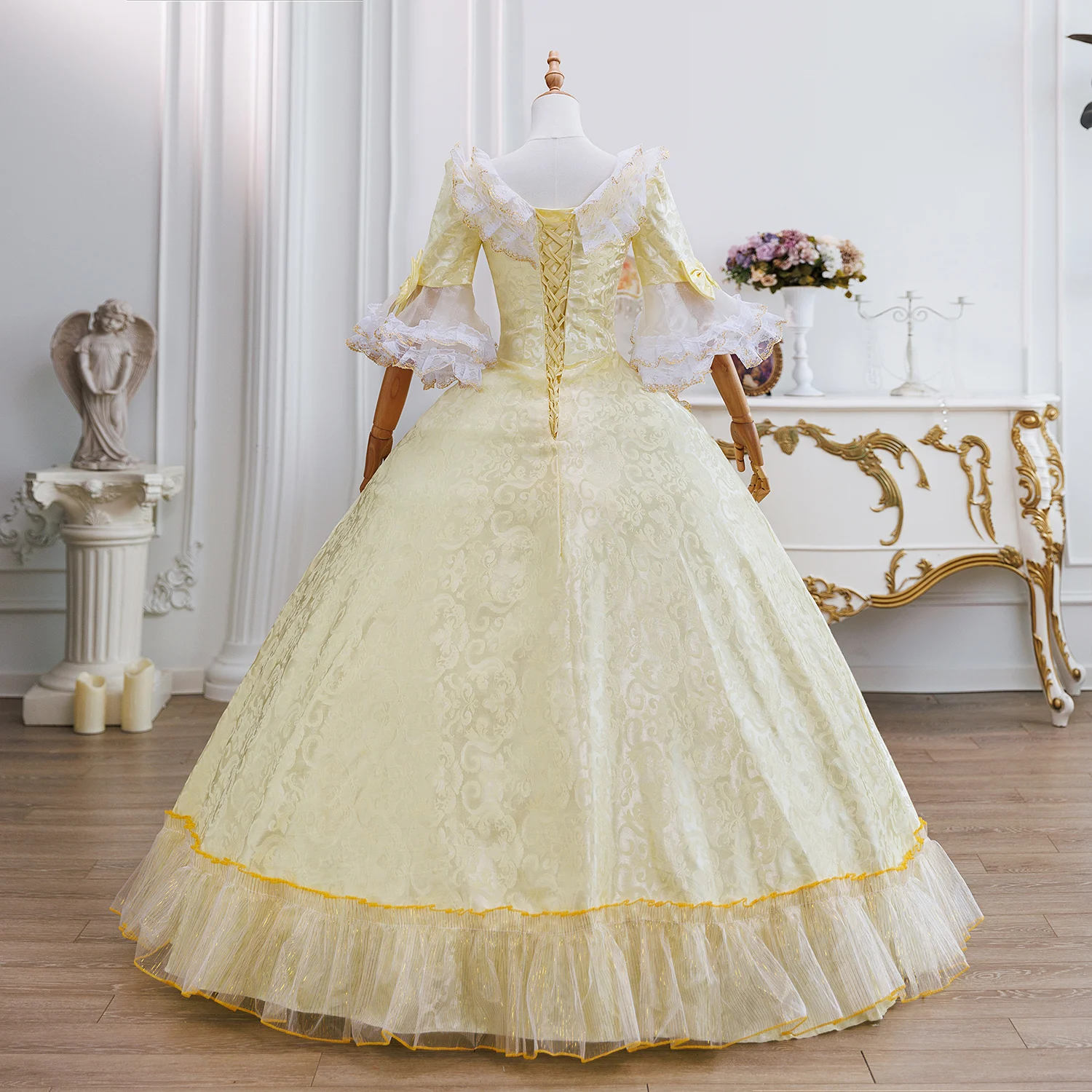 Грузинское свадебное платье на шнуровке - Фотография_6