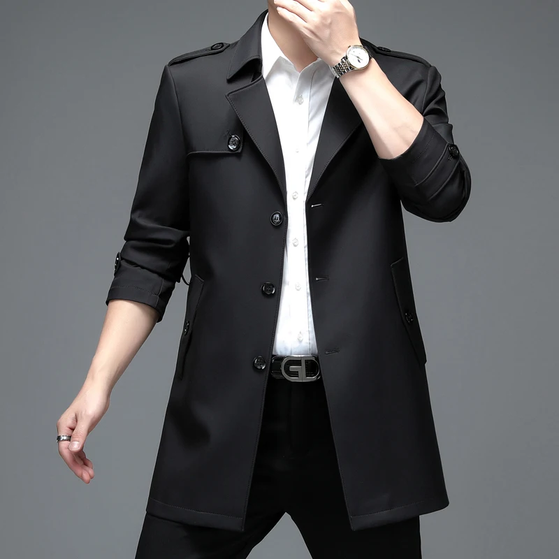 Тренчкот мужской повседневный - Фотография_5