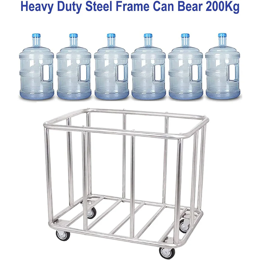 Тележка для белья из нержавеющей стали - Фотография_4