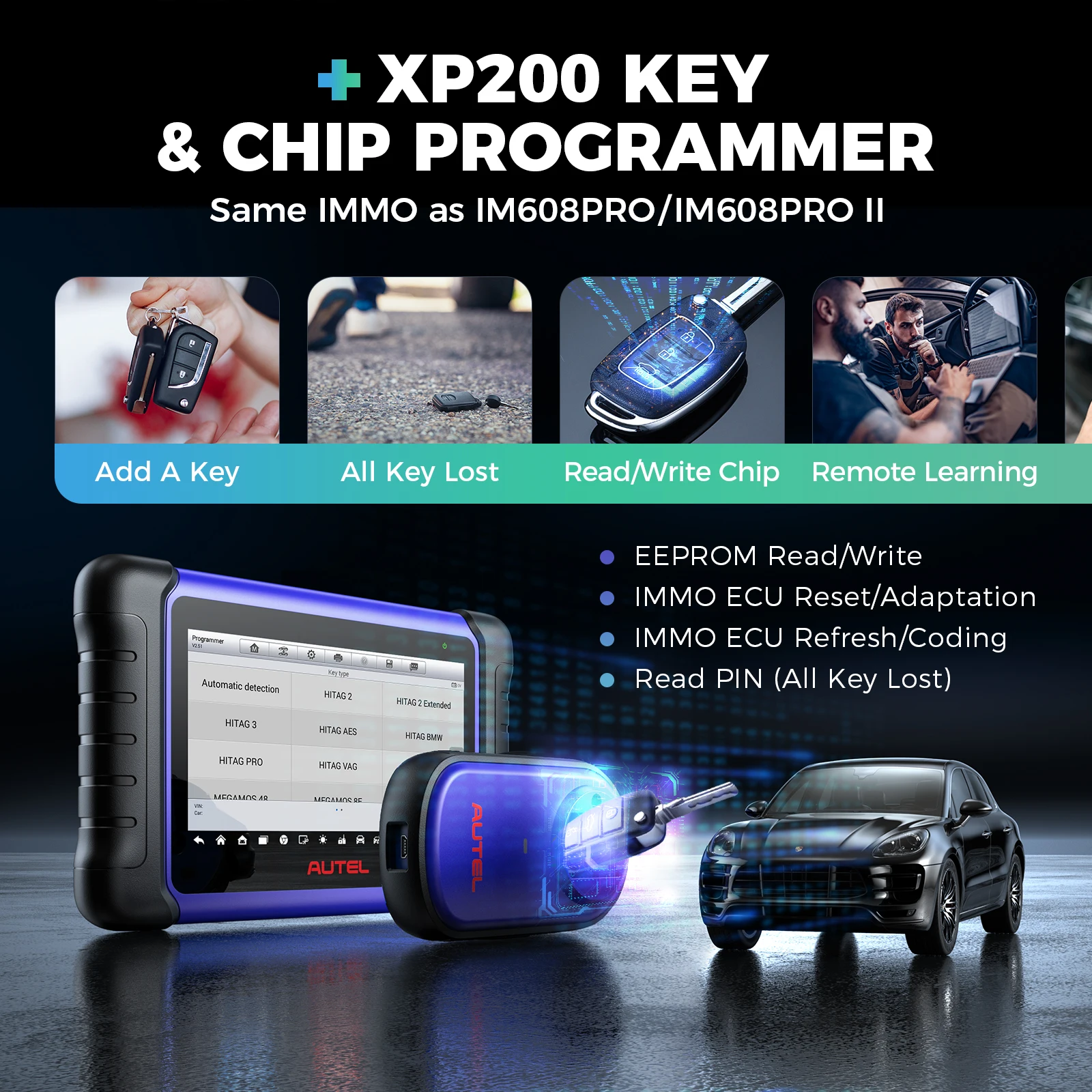 Autel maxiim im508s xp400 pro obd2 - Фотография_5