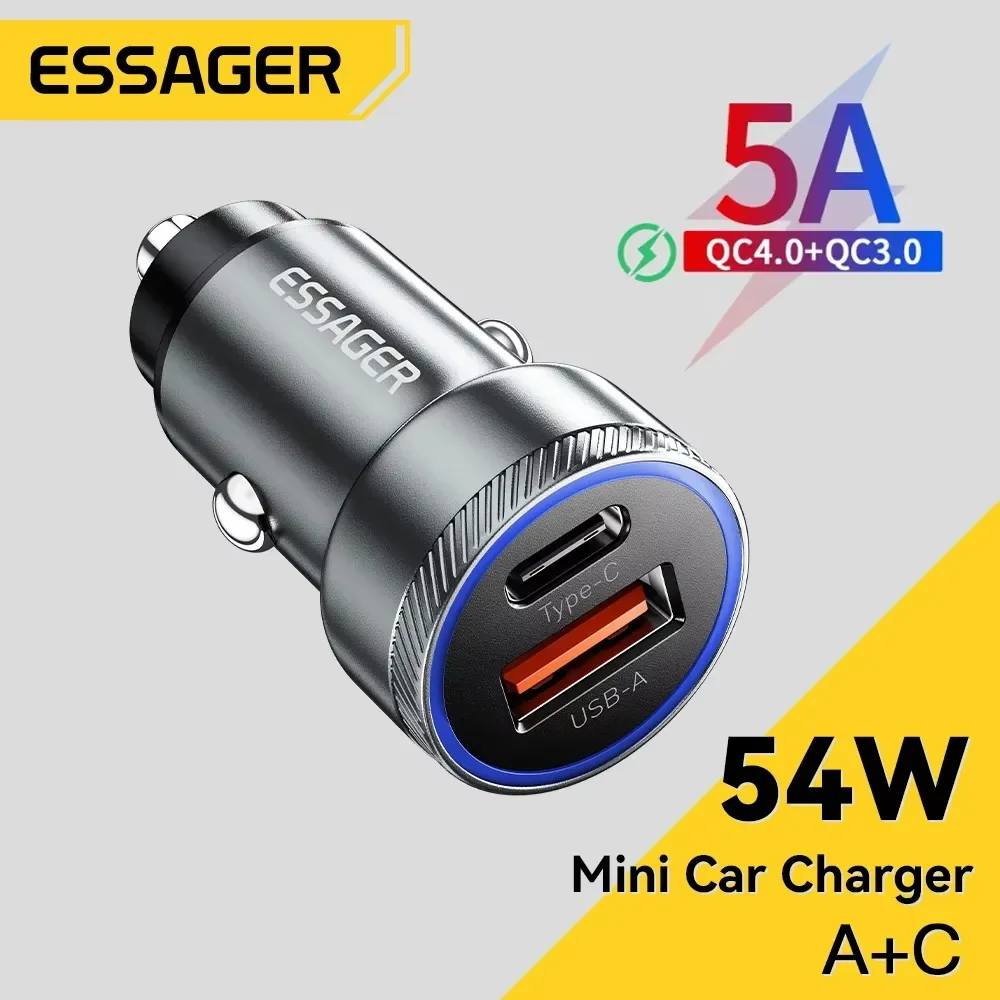 Essager 54w автомобильное зарядное