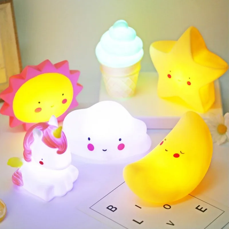 Ночник magic moon star - 3d светодиодный