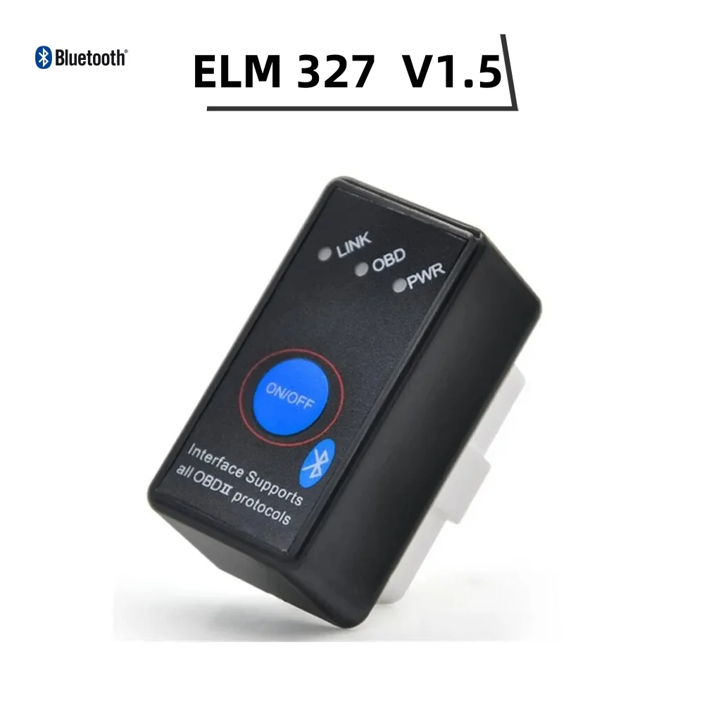 Автомобильный диагностический мини-сканер elm327 bluetooth obd2 v1