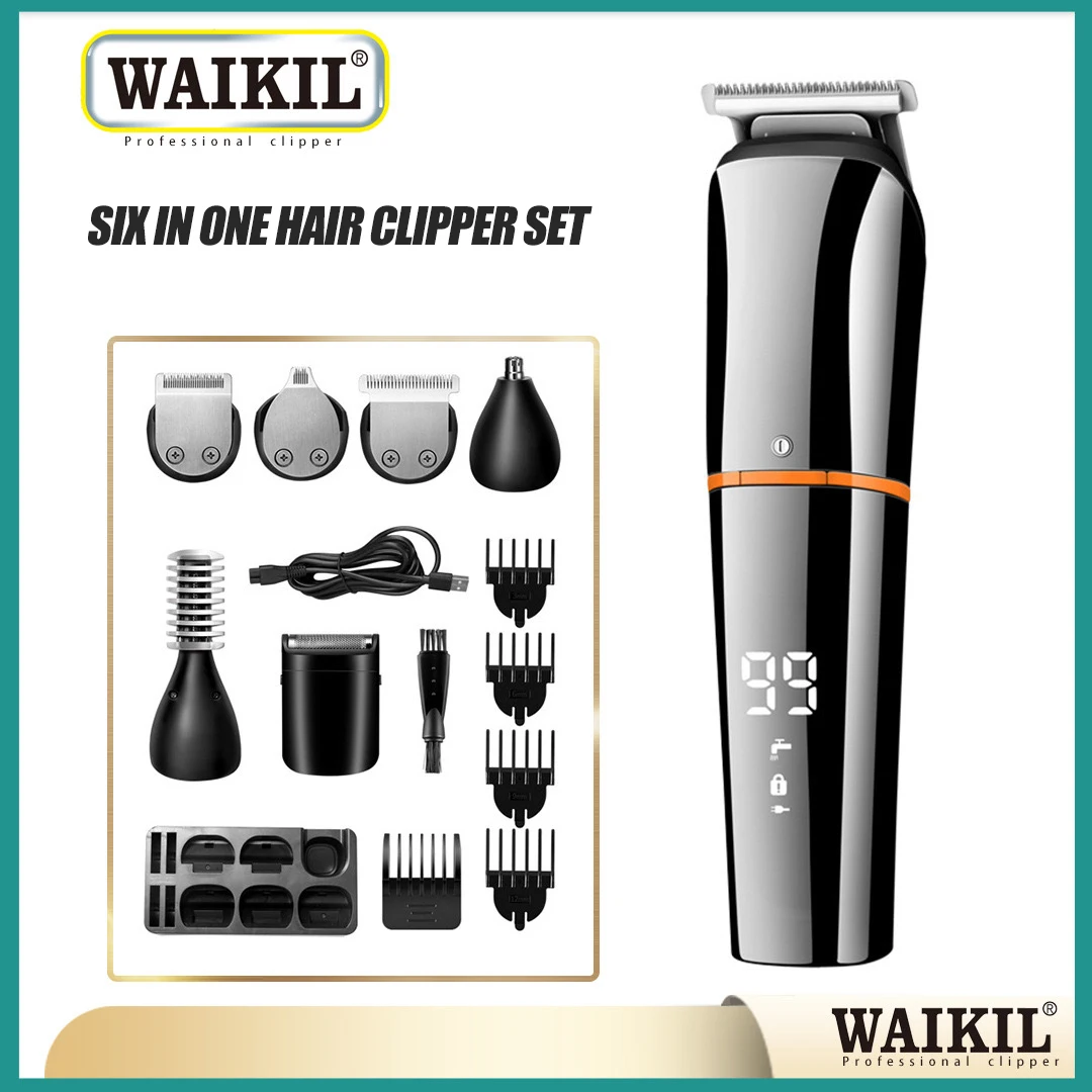 Машинка для стрижки волос 6 в 1