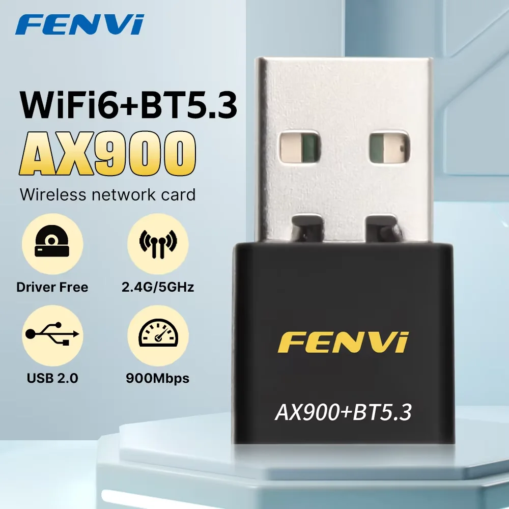 Fenvi ax900 wifi6 usb-адаптер bluetooth 5