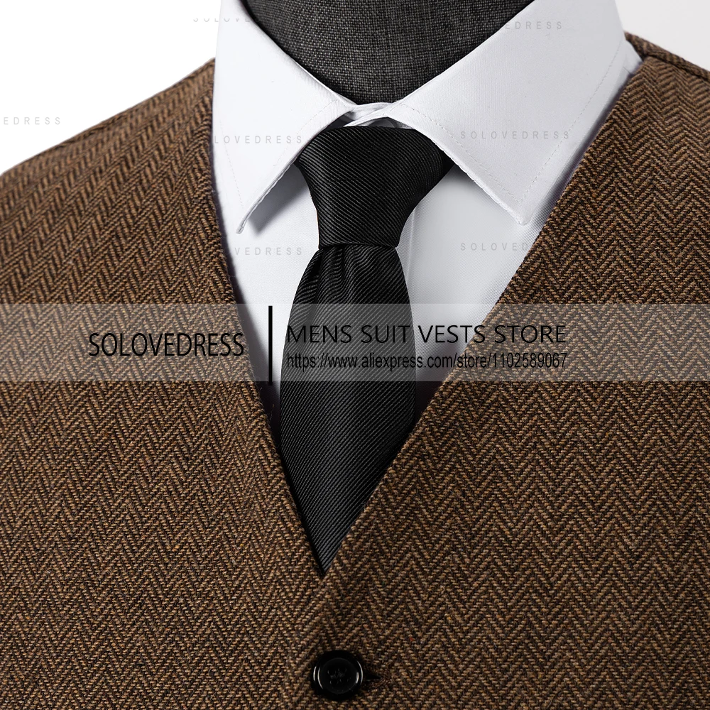 Мужской жилет с v-образным вырезом - Фотография_3