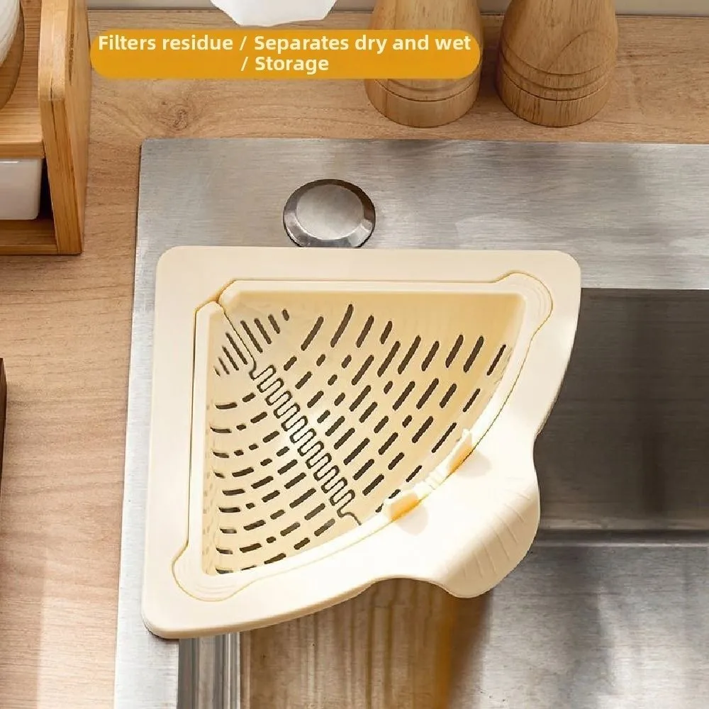 Треугольная корзина-фильтр для раковины - Фотография_2