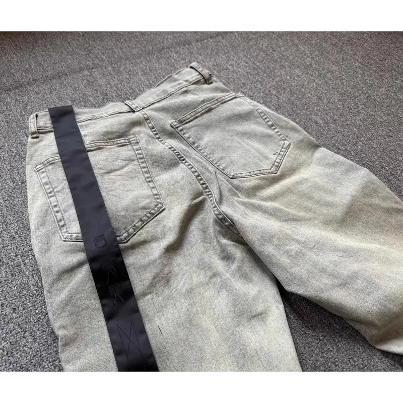 Совершенно новые джинсы rick washed blue с карманом на молнии - Фотография_5