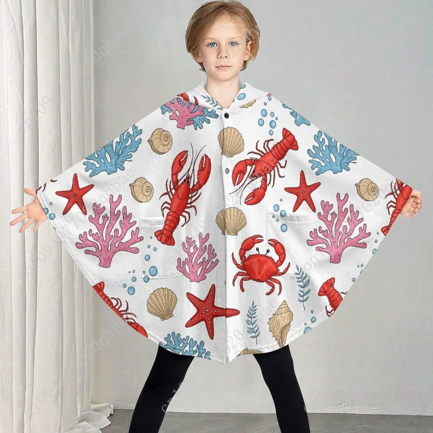 Уютный фланелевой свитер-одеяло - Фотография_2