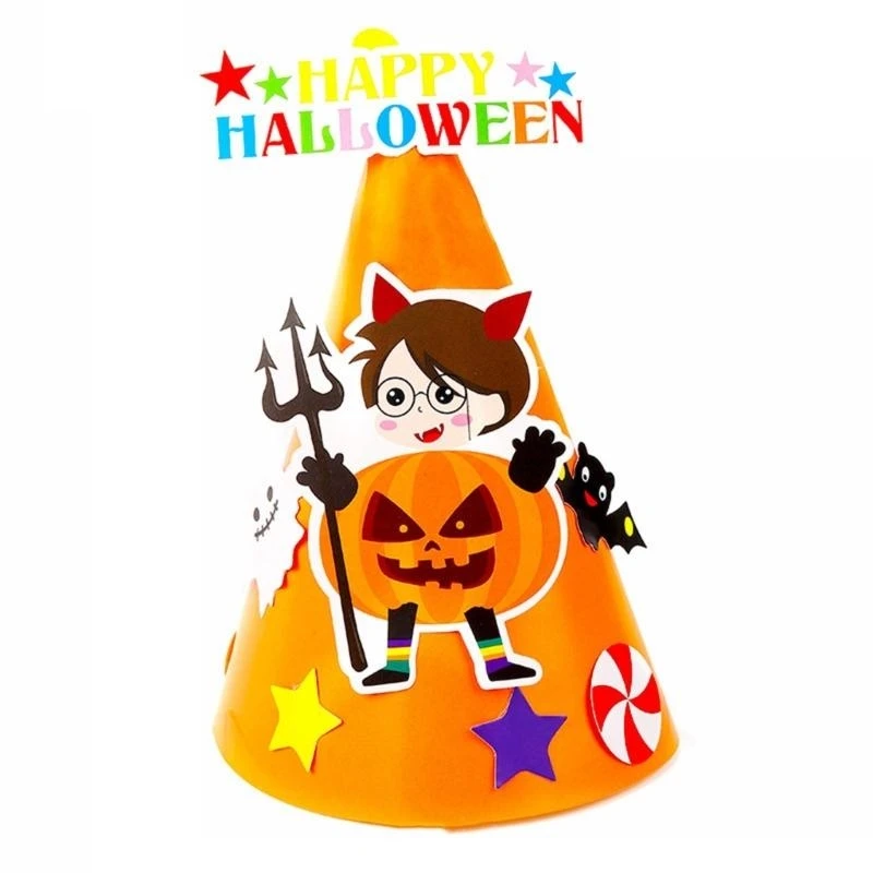 Y4qa детская diy paper hat hal - Фотография_6