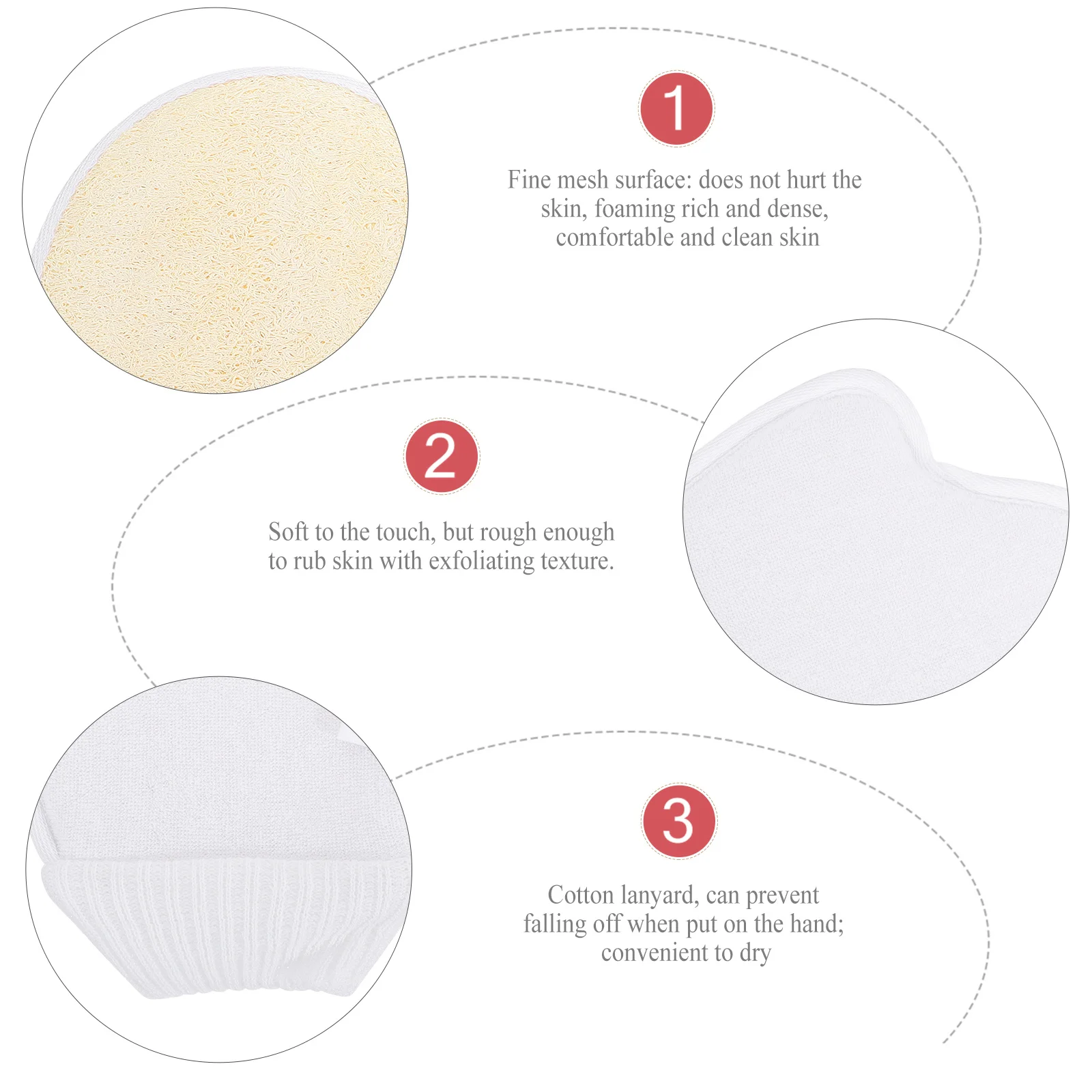 Губчатые перчатки из люфы - Фотография_6