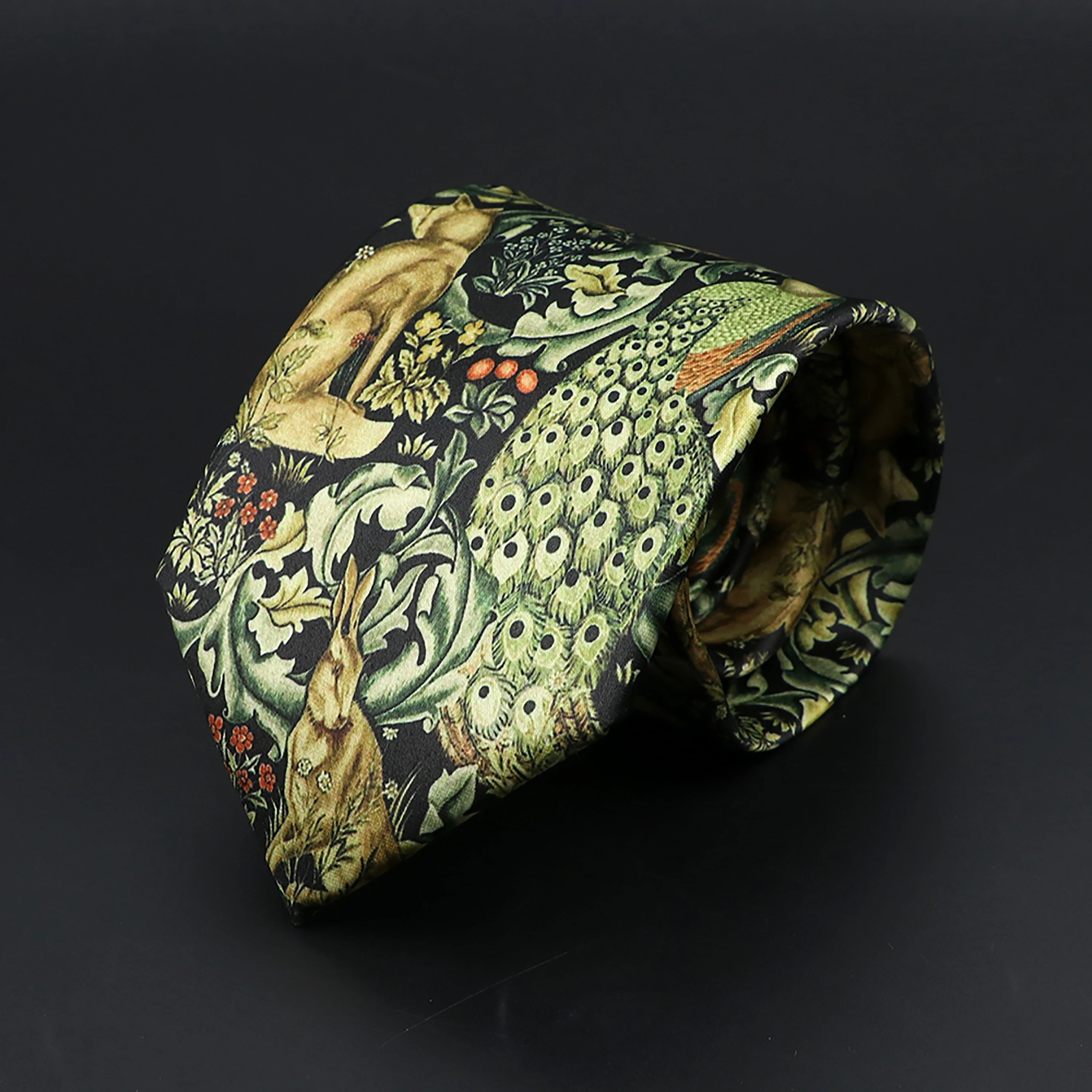 Винтажные мужские галстуки с цифровым принтом - Фотография_4
