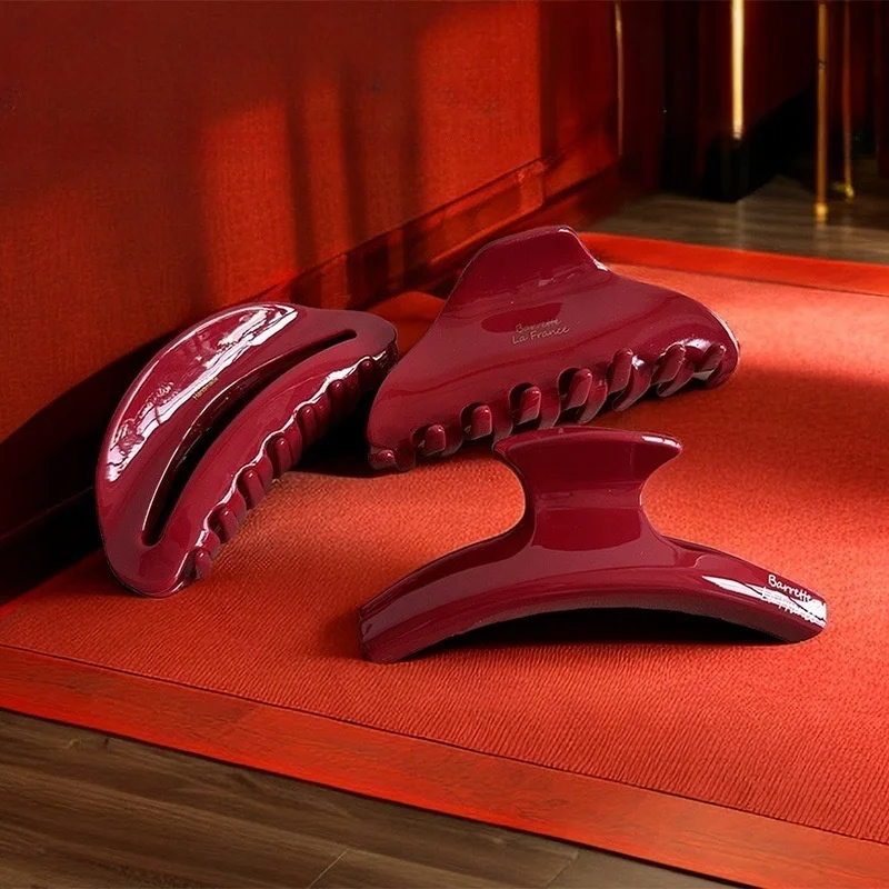 Новые рождественские красные крабы для волос - Фотография_4