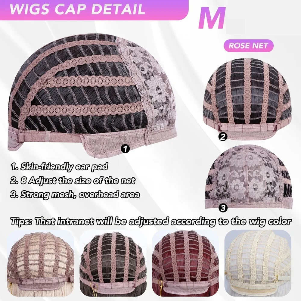 Мягкие многослойные медовые блондинки нарядные парики с челкой - Фотография_6