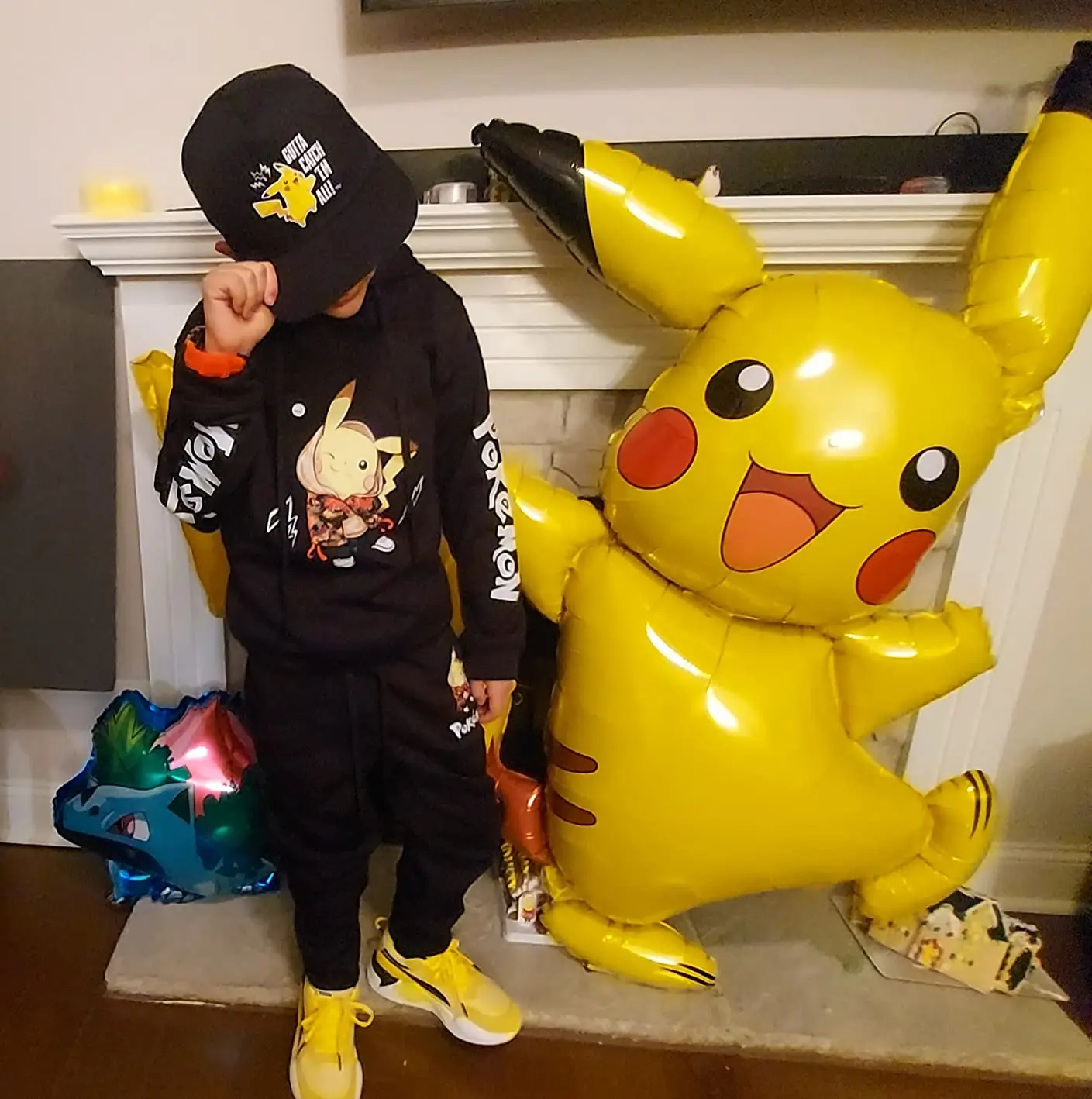 132 см гигантский воздушный шар пикачу