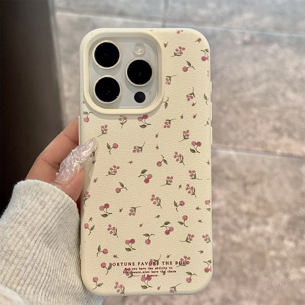 Кожаный чехол ins для iphone 16 pro max - Фотография_4